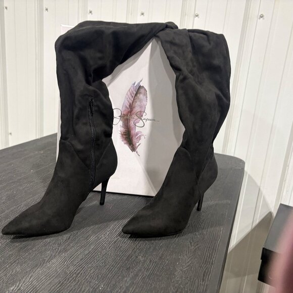Jessica Simpson Shoes - 🔥 Brand New Jessica Simpson Abrine Stiletto Boots – Size 8 – Save BIG! 🔥